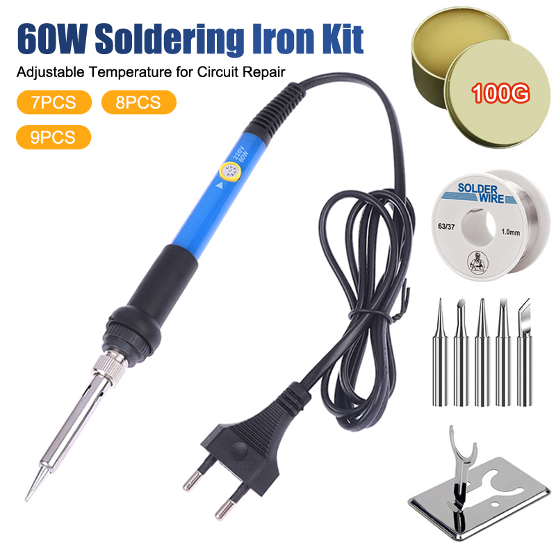 Diy Elektronic - Adjustable Temp 220V 60W Electric Soldering