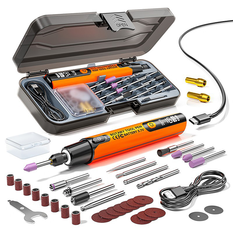 Diy Electronics Power Supply - Cordless Rotary Tool Kit 6‑Speed Rechargeable
