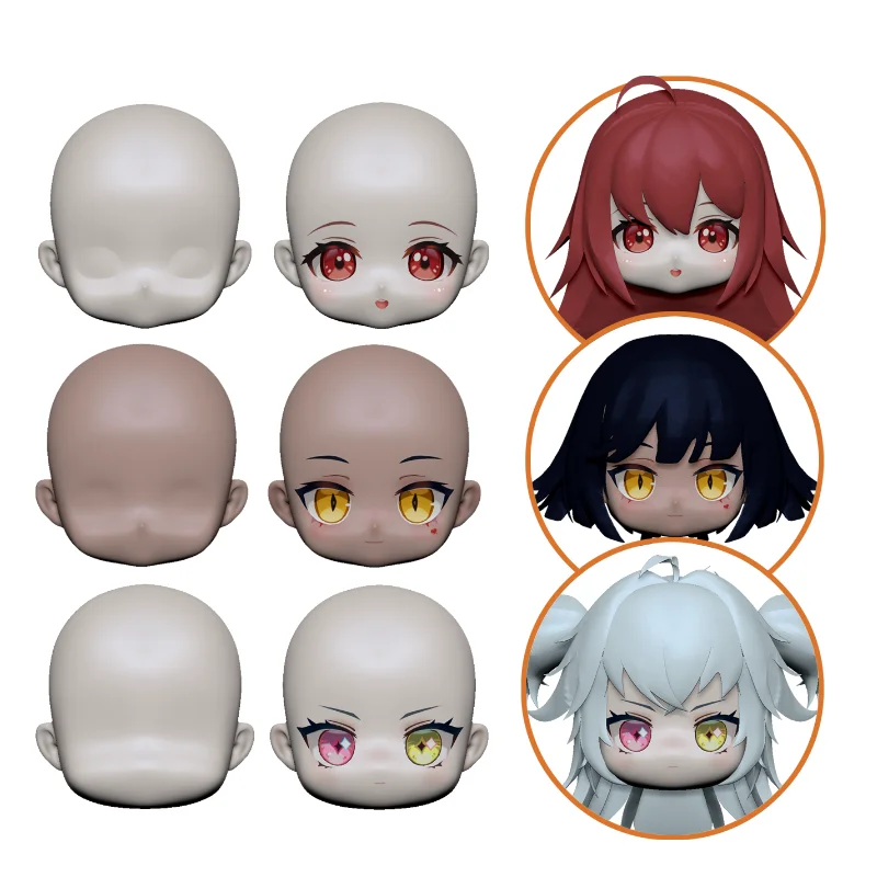 Diy Q - A Variety of Q Version Doll