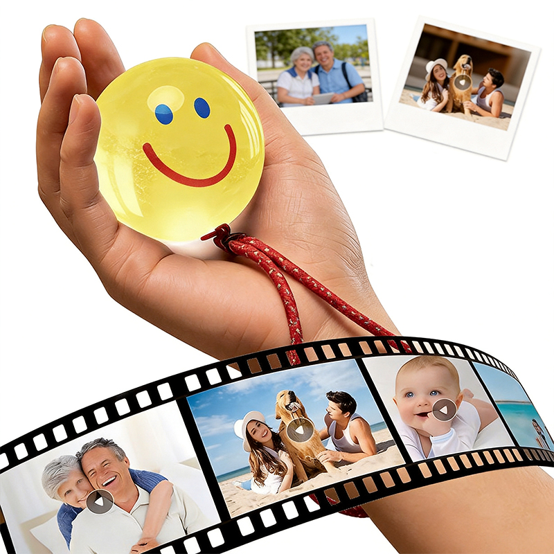 Diy Electronics Gifts - Wifi 3D Crystal Ball Customized Photo