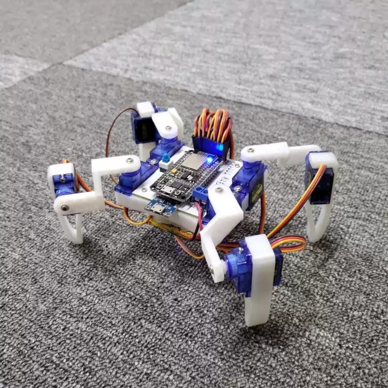 Diy Electronics Store - Everbright Store Quadruped Spider Bionic Robot