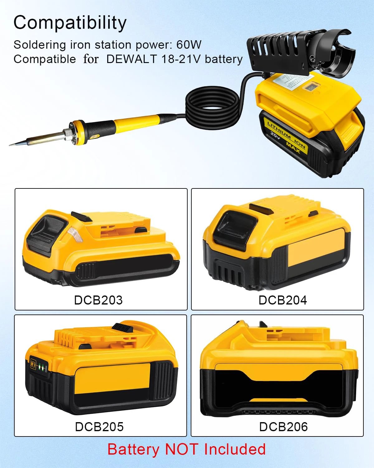 Portable Soldering Iron Kit Co - Diy Electronics Power Supply recension och pris