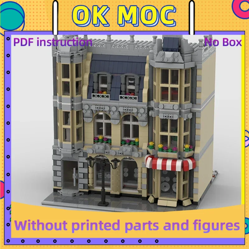 Moc Building Blocks Street Vie - Diy Electronics Store recension och pris