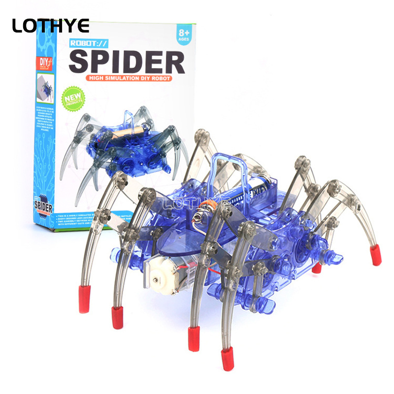 DIY Electric Spider Robot Puzz - Diy Electronics Gifts recension och pris