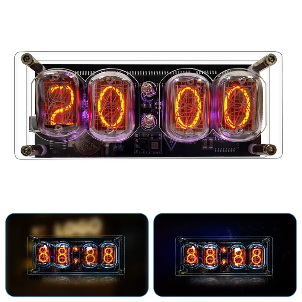 LED Lamp Tube IN12 Nixie Clock - Diy Electronics Gifts recension och pris