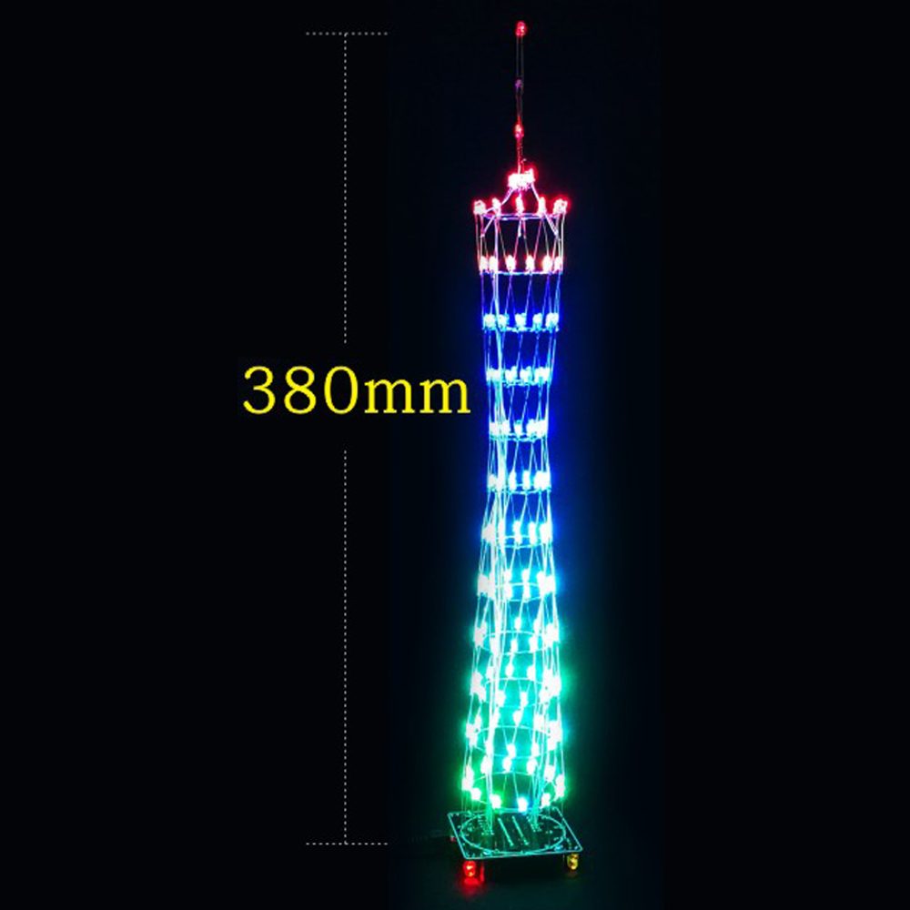DIY LED Small Guangzhou Tower  - Diy Electronics India recension och pris
