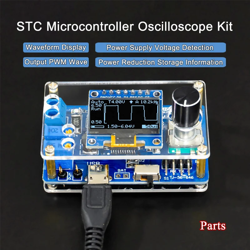 STC8K8A Microcontroller Kit DI - Oscilloscope Dso Mini recension och pris
