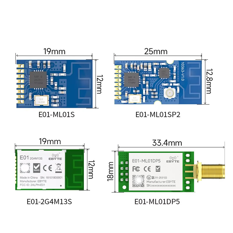 2pcs nRF24L01+ PA LNA 2.4GHz W - Nrf24L01 Module Wireless recension och pris