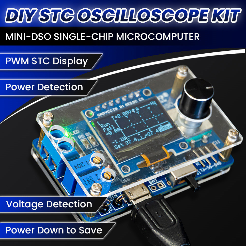 DIY Mini Digital Oscilloscope  - Oscilloscope Dso Mini recension och pris