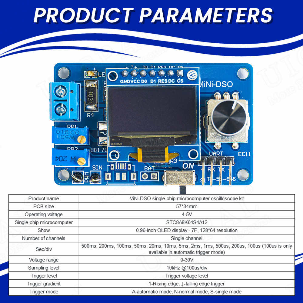 DIY Mini Digital Oscilloscope  - Oscilloscope Dso Mini recension och pris