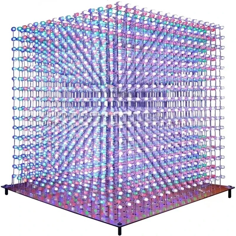 3 D16mini Light Cube Kit 16x16 - Diy Electronic recension och pris