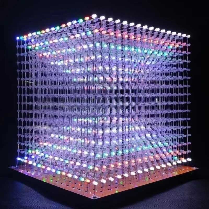 3 D16mini Light Cube Kit 16x16 - Diy Electronic recension och pris