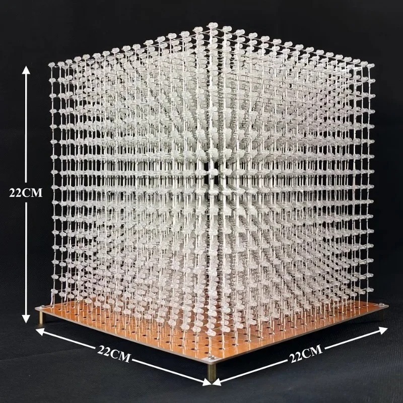 3 D16mini Light Cube Kit 16x16 - Diy Electronic recension och pris