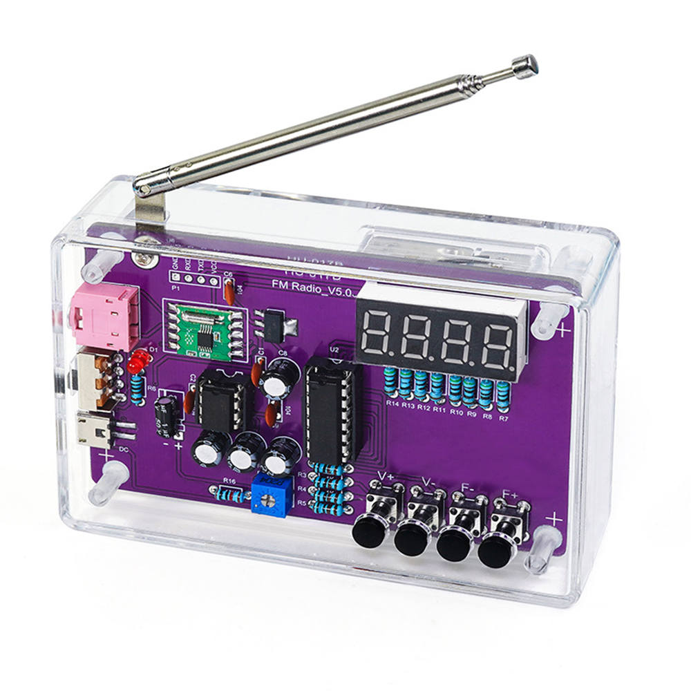 HU-017A/HU-017B Radio Kit, an  - Diy Electronics Course recension och pris