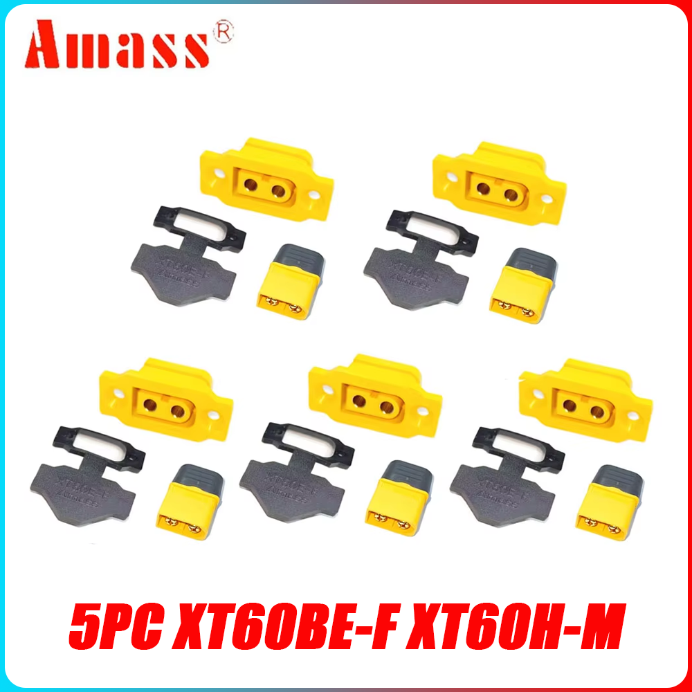 5PCS Amass XT60BE-F & XT60H Ba - Diy Electronics Power Supply recension och pris