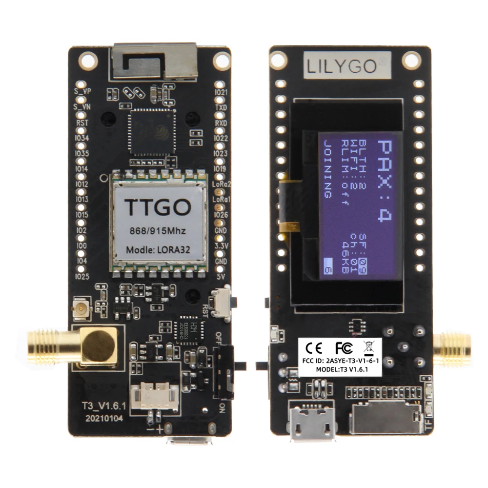 LILYGO® TTGO LoRa32 V2.1_1.6 V - Sd Card Module Spi recension och pris