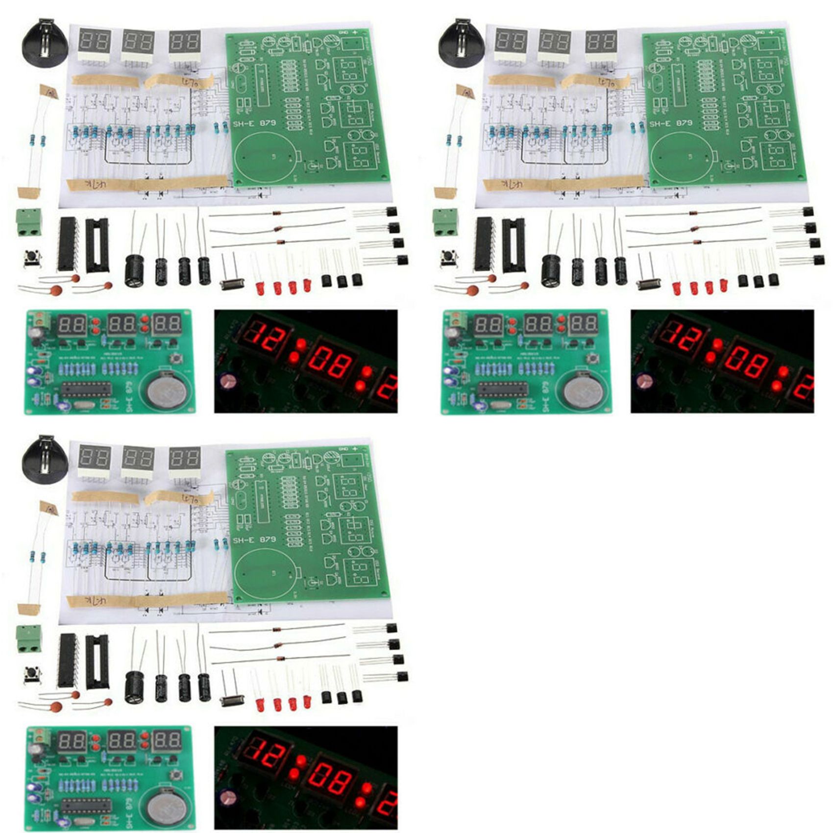 T31C-3 Set AT89C2051 6 Digital - Diy Electronics Flux recension och pris