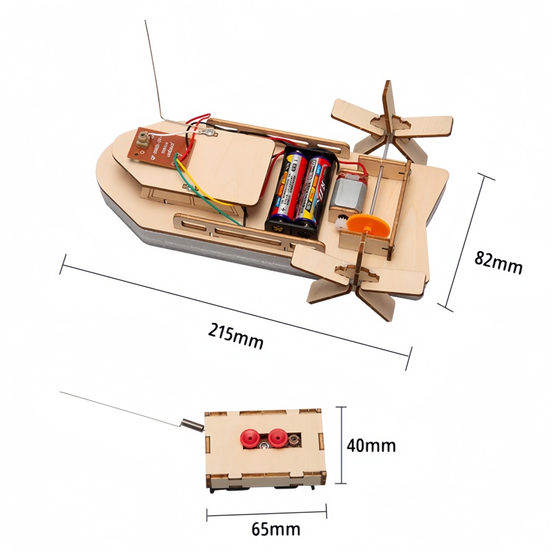 DIY Remote Control Boat Toys W - Diy Electronics India recension och pris