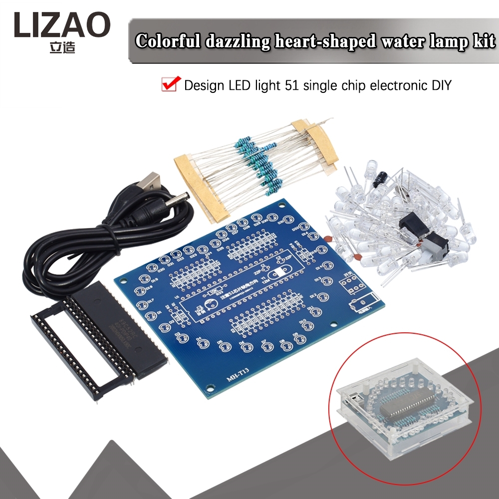 DIY Electronic Kit Heart Shape - Diy Electronics Course recension och pris