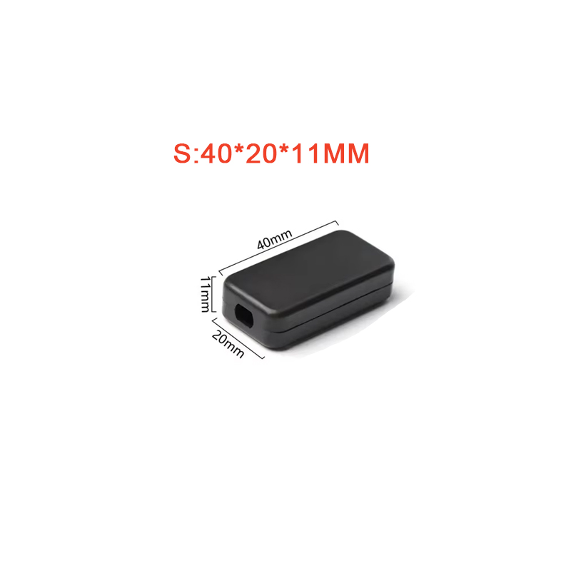 2PCS Plastic Waterproof Black  - Diy Electronics Supplies recension och pris