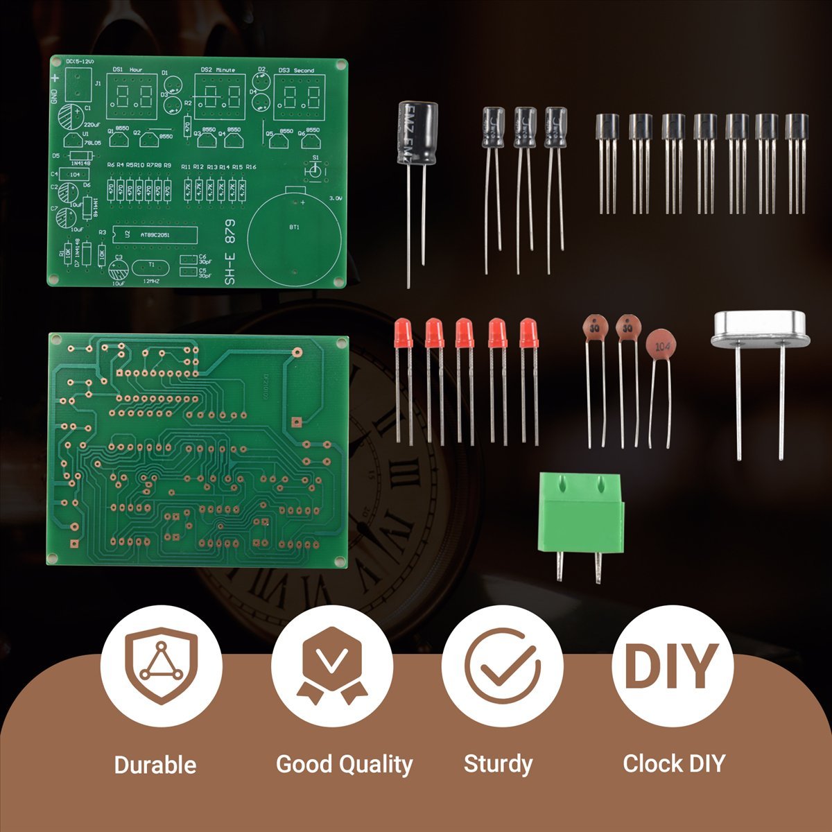 A003 AT89C2051 6 Digital LED D - Diy Electronics Flux recension och pris