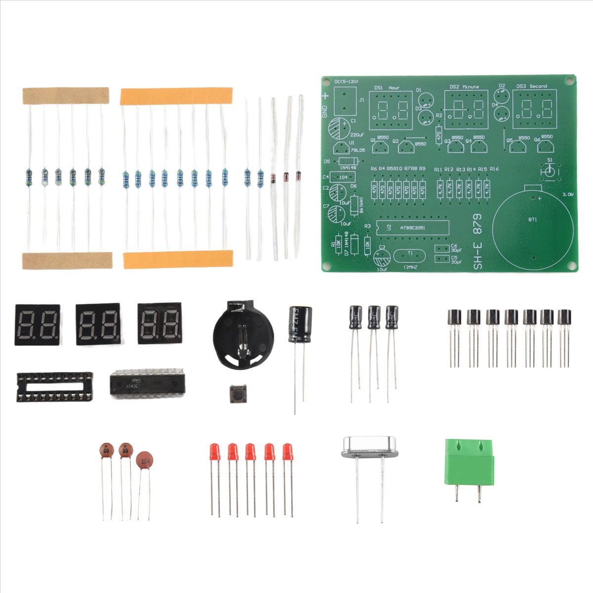 A003 AT89C2051 6 Digital LED D - Diy Electronics Flux recension och pris
