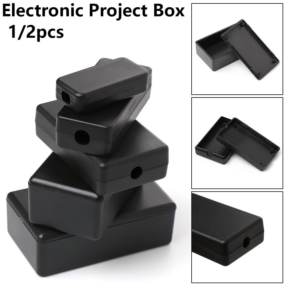 1/2pcs Plastic Waterproof Blac - Diy Electronics Supplies recension och pris