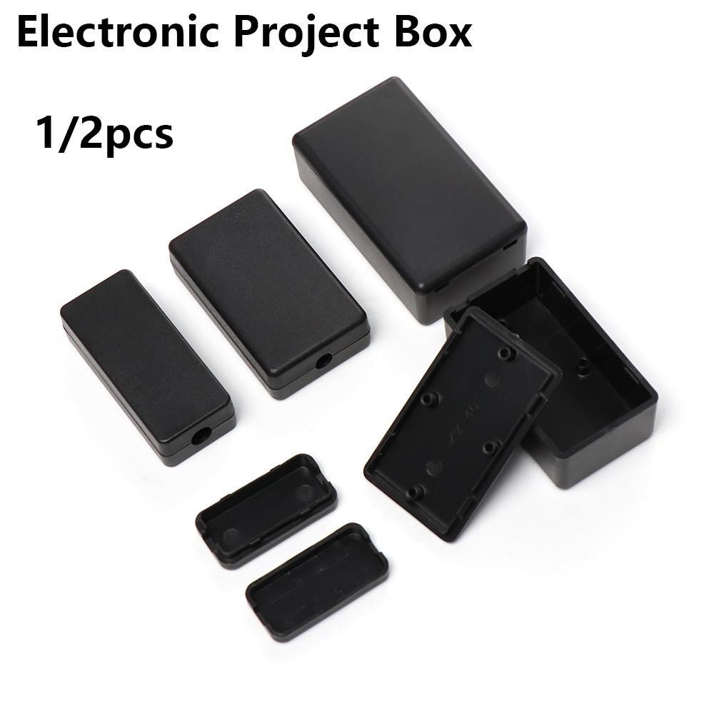 1/2pcs Plastic Waterproof Blac - Diy Electronics Supplies recension och pris