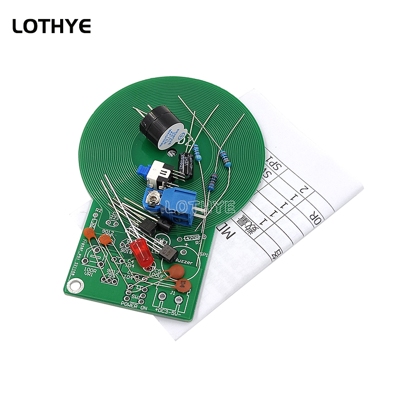 DC 3V-5V Metal Detector Kit DI - Diy Electronics Board recension och pris