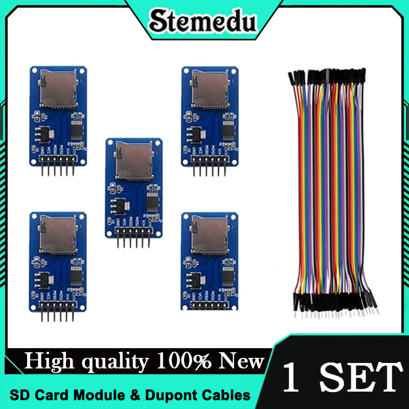 5PCS Micro SD Card Module With - Sd Card Module Spi recension och pris