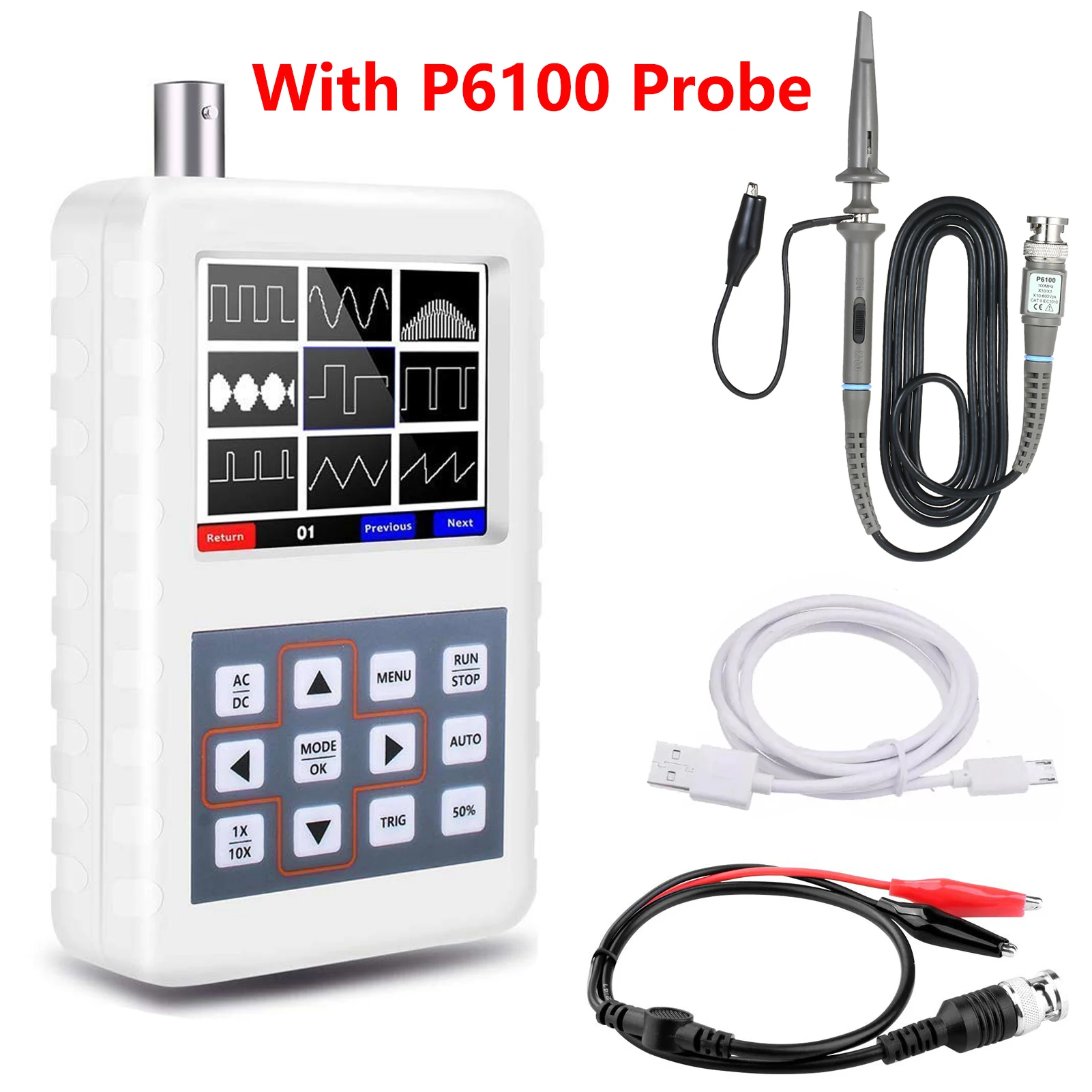 USB Handheld Mini Portable 5M  - Oscilloscope Dso Mini recension och pris