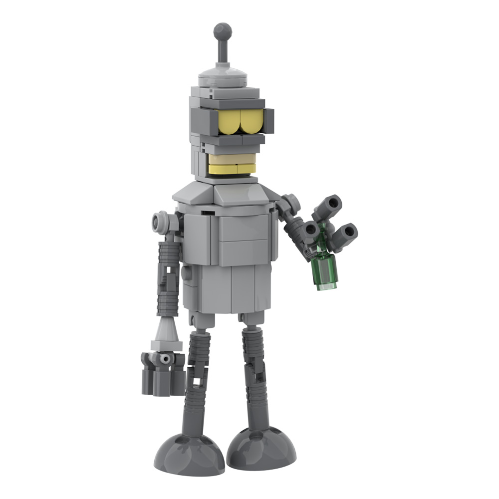 MOC Mech Robot Futuramaeds Ben - Diy Electronics Gifts recension och pris