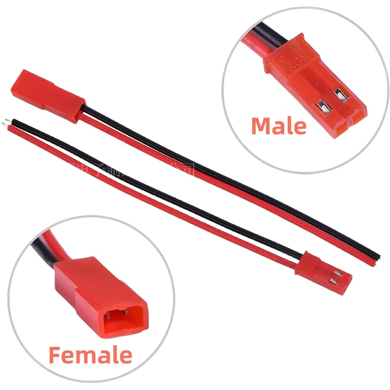 20pcs 10 Pairs JST 2P Connecto - Diy Electronics Power Supply recension och pris