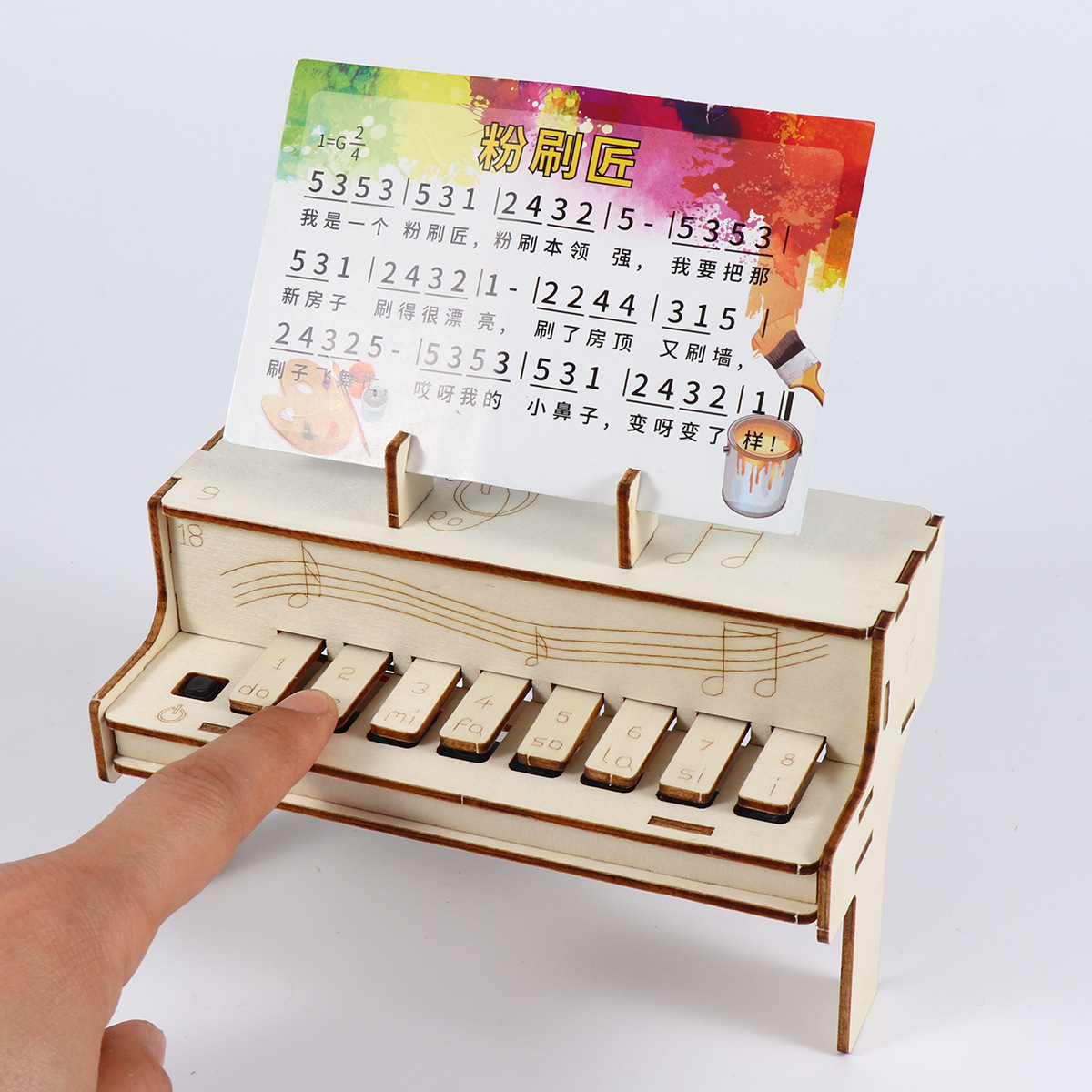 DIY Wooden Electronic Piano Mo - Diy Elektronic recension och pris