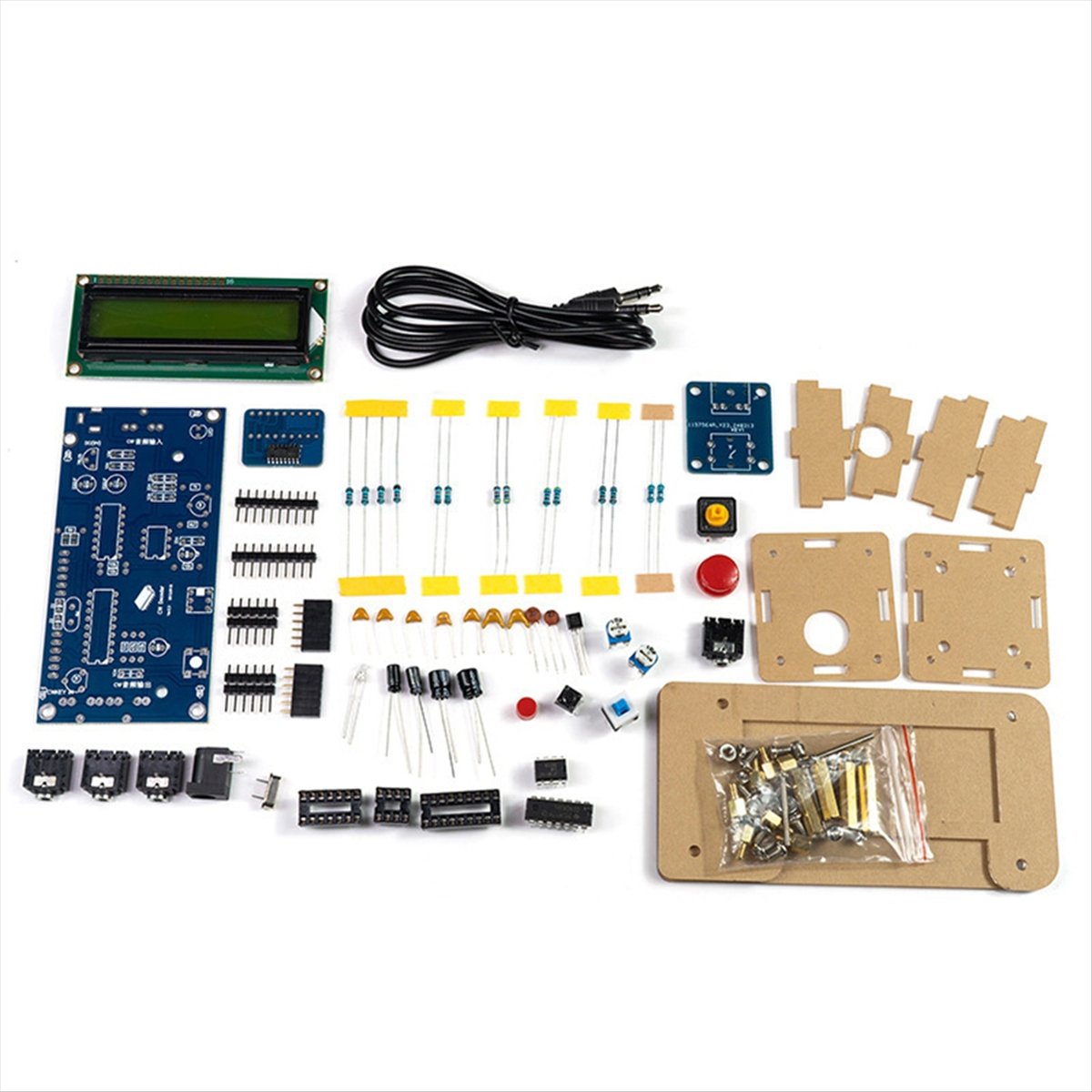 ECL-132 DIY Kit Blue Clock Scr - Diy Electronics India recension och pris