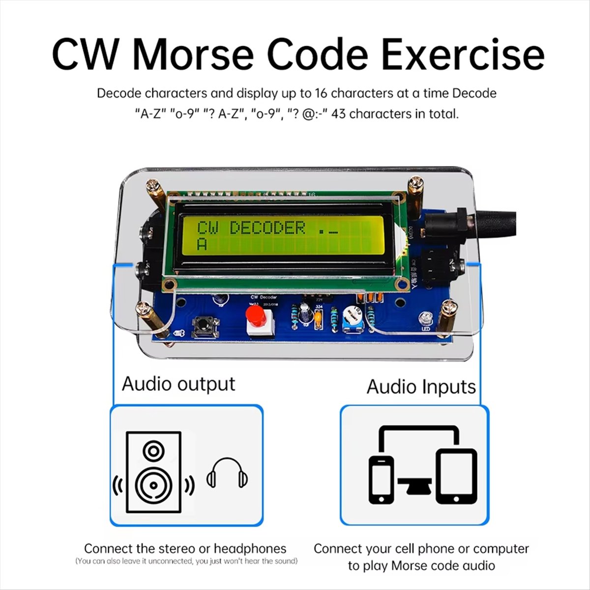 ECL-132 DIY Kit Blue Clock Scr - Diy Electronics India recension och pris