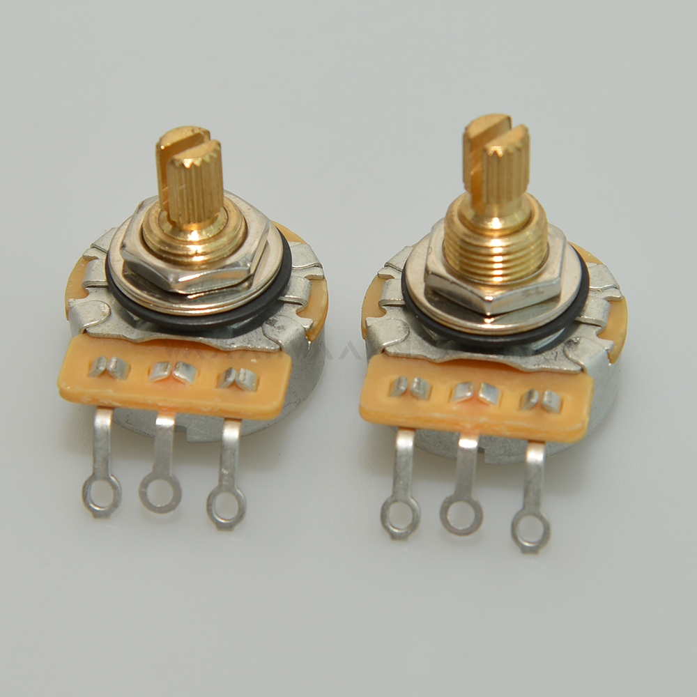 1 PCS Brass Split Shaft Potent - Diy Guitar Electronics recension och pris